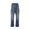 Purple Brand P011 Relaxed Straight Jeans In Multi