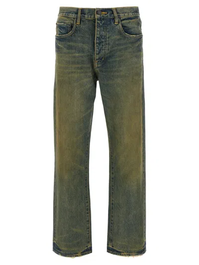 Purple Brand Blue P011 Sand Dune Jeans In Yellow