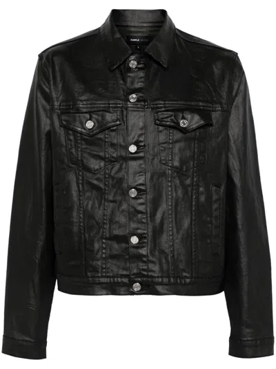 Purple Brand P024 Jacket In Black