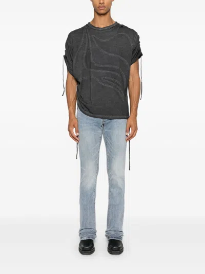 Purple Brand P072 Super Stack Jeans In Blue