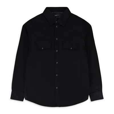 Purple Brand Padded Western Jacket Black Denim Jackets