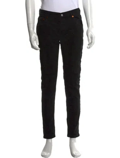 Pre-owned Purple Brand Pants In Black