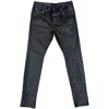 Purple Brand P001 Mid-rise Skinny Jeans In Black