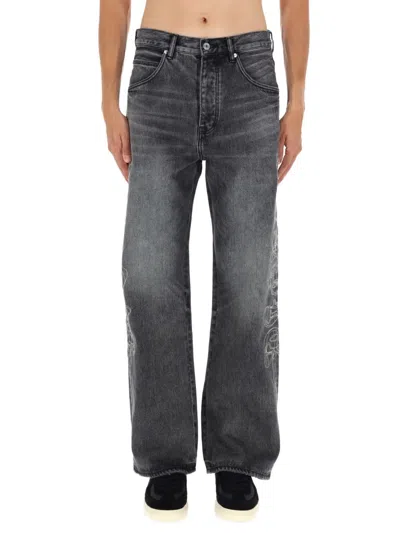 PURPLE BRAND PANTS TRACED GOTHIC WORDMARK