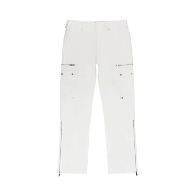 Pre-owned Purple Brand Poly Cargo Pants 'off White' | Cream | Men's Size 31