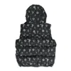 Purple Brand Printed Corduroy Aop Down & Puffer Jackets In Black