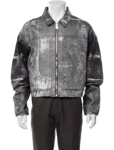 Pre-owned Purple Brand Printed Jacket W/ Tags In Multicolor