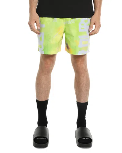 Purple Brand Purple 5.75 Brand All Round Shorts In Yellow
