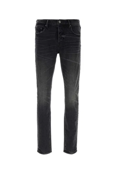 Purple Brand Black Stretch Denim Jeans