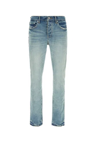 Purple Brand Purple Denim Classic Fit Jeans In Blue