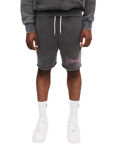 Purple Brand Raw Edge 6.375 Shorts In Black