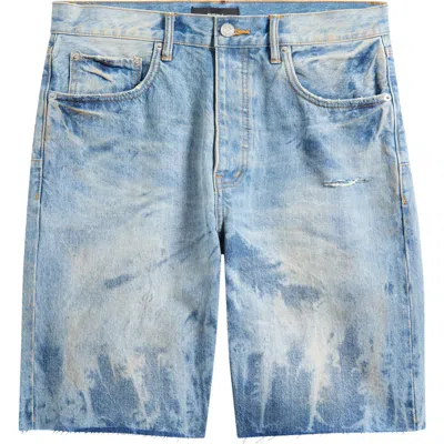 Purple Brand Relaxed Fit Denim Shorts
