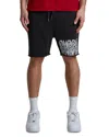 Purple Brand Relaxed Fit Fleece Shorts