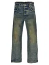 Purple Brand Mid-rise Straight Jeans In Blue