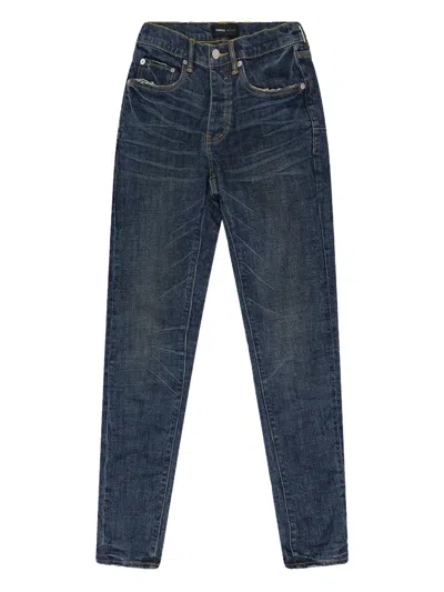 Purple Brand Blue Dark Stone Rinse Skinny Jeans