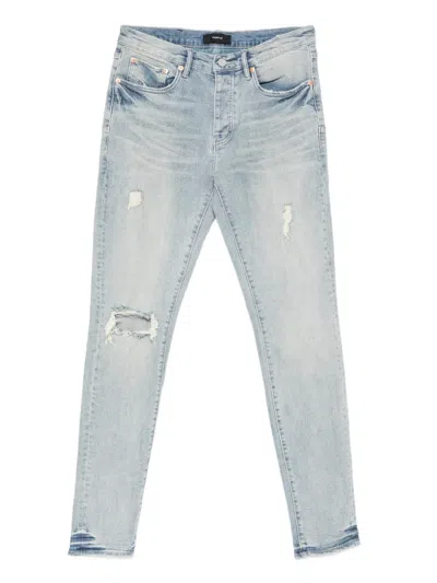 Purple Brand Ripped Jeans In Blue