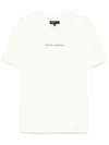 Purple Brand Ripped T-shirt In White