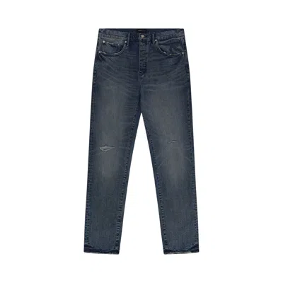 Pre-owned Purple Brand Rough Quartz Dirty Jeans 'blue' | Men's Size 36