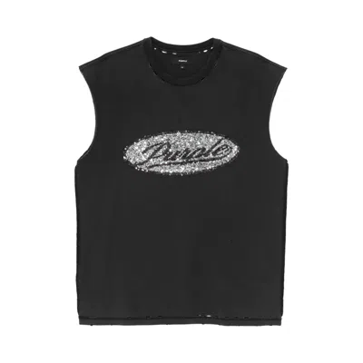 Pre-owned Purple Brand Script Tank Top 'black' | Men's Size M