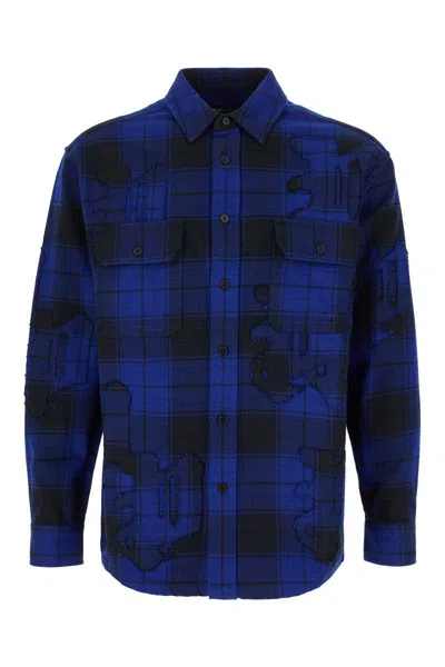 Purple Brand Shirts In Blue