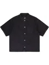 Purple Brand Ss Shirt Jacket Black Denim Jackets In Black
