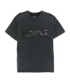 Purple Brand Liquid Wordmark T-shirt In Black