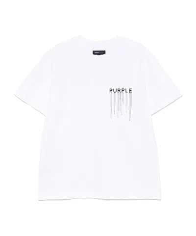 Purple Brand Logo-print T-shirt In Multicolor