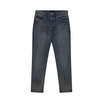 Pre-owned Purple Brand Skinny Cracked Bronze Jeans 'blue' | Men's Size 36