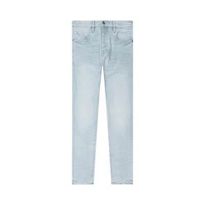Pre-owned Purple Brand Skinny Faros Blue Jeans 'light Indigo' | Men's Size 31