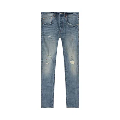 Pre-owned Purple Brand Skinny Fit Jeans 'light Indigo' | Blue | Men's Size 34