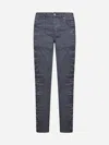 Purple Brand Denim Skinny Jeans In Blue