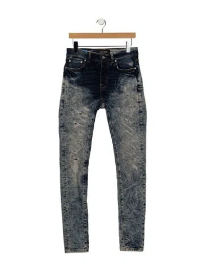 Pre-owned Purple Brand Skinny Jeans W/ Tags In Blue
