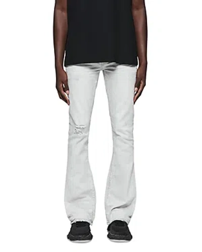Purple Brand Blowout Flare Jeans In Grey