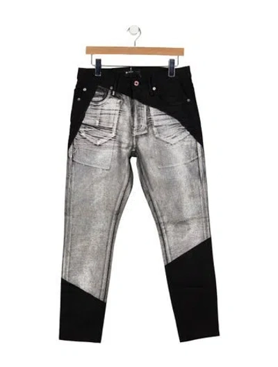 Pre-owned Purple Brand Slim Fit Jeans In Black