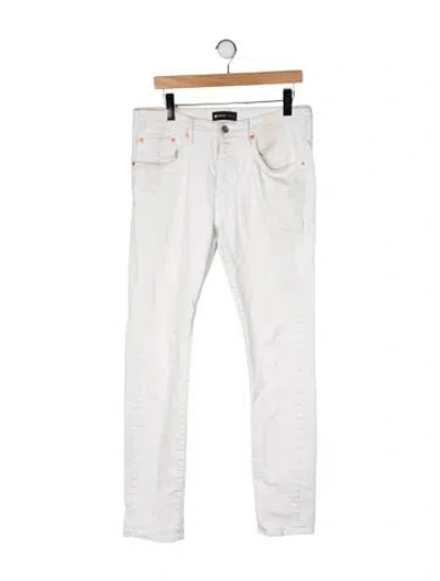 Pre-owned Purple Brand Slim Fit Jeans In Neutral