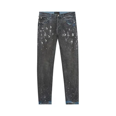 Pre-owned Purple Brand Slim Straight Jeans 'painters Waxed Light Inidgo' In Blue