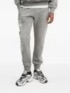 Purple Brand Spine-print Track Pants In Gray
