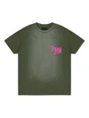 Purple Brand Stadium "green" Logo-print T-shirt In Green