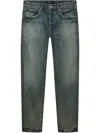 Purple Brand Stretch-cotton Jeans In Blue