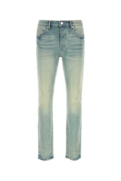Purple Brand Purple Denim Classic Fit Jeans In Blue