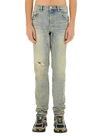Purple Brand Venice Sunbleached Jeans In Blue
