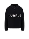 Purple Brand Sweater In Black