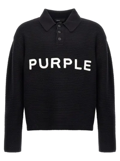 Purple Brand Sweater In Black