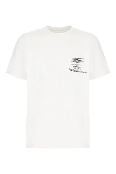 Purple Brand T-shirt In White