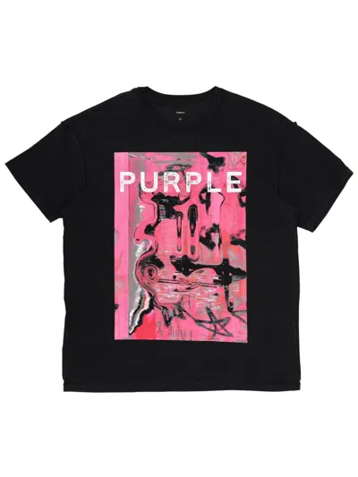 PURPLE BRAND PURPLE BRAND T-SHIRT WITH PRINT