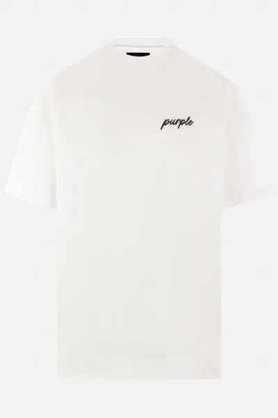 Purple Brand T-shirts And Polos In Beige