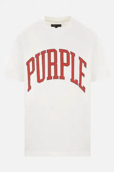 Purple Brand T-shirts And Polos In Beige