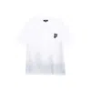 Purple Brand Oversized Graphic Mercerized Cotton T-shirt In White