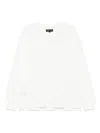 Purple Brand Textured Cotton T-shirt