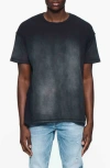 Purple Brand Textured Inside Out Cotton Graphic T-shirt